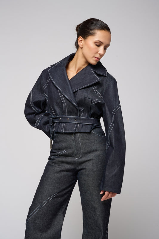 Virginie Jacket in Denim
