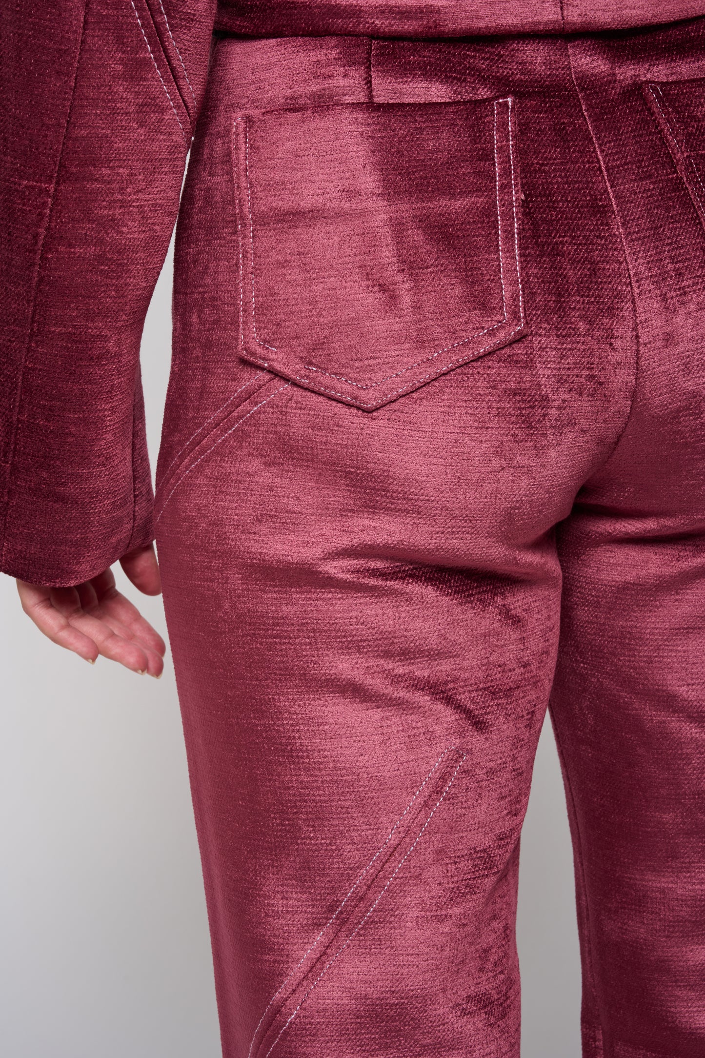 Virginie Trousers In Magenta